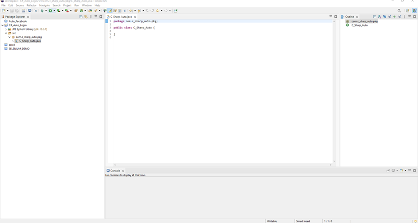 Basic Web Automation using Selenium with Java